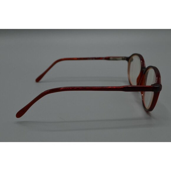 Cellidor EMC Centennial Grand Prix Eyeglasses Frames Round Red Plastic 135mm Vtg - Picture 4 of 9